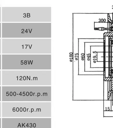 SH43 3B180 Plan coté
